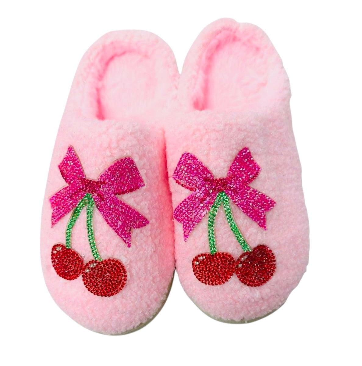 Pantuflas con lazo de cerezas - Preadolescentes