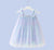 Stardust & Glitter Starry Sky Tutu Dress - Blue Sky