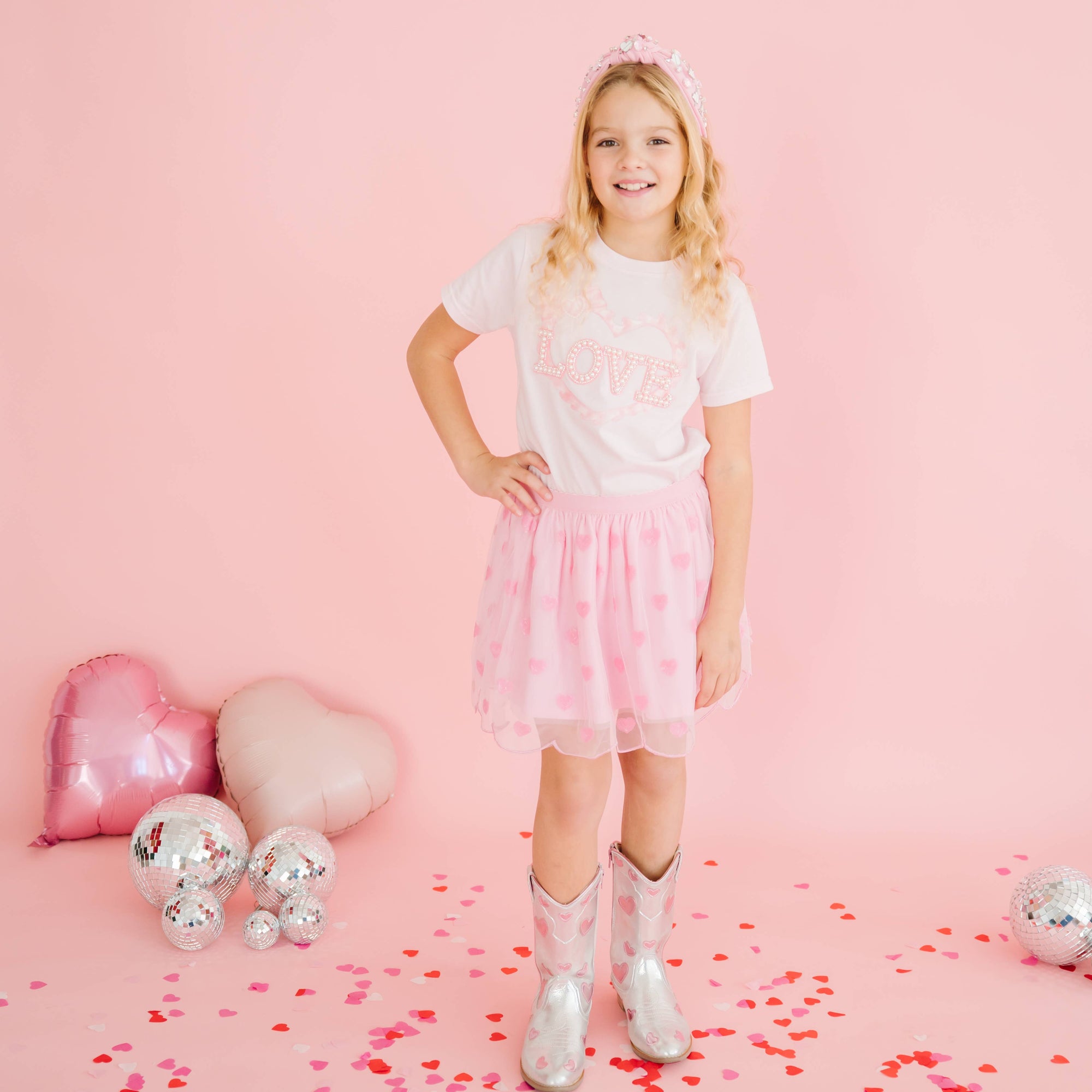 Sweet Wink Pearl Love Patch Tee * Now in Tween Sizes *