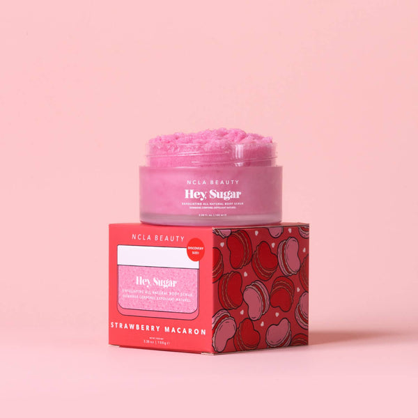 Hey, Sugar Body Scrub - Strawberry Macaron * All Natural* - Everything ...