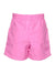 Baby Sara Heart Embossed Pink Faux Fur and Pleather Shorts