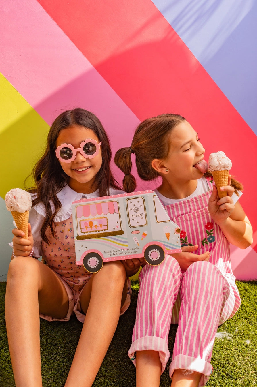 Musee - Ice Cream Truck Bath Balm & Accessory GIft Set