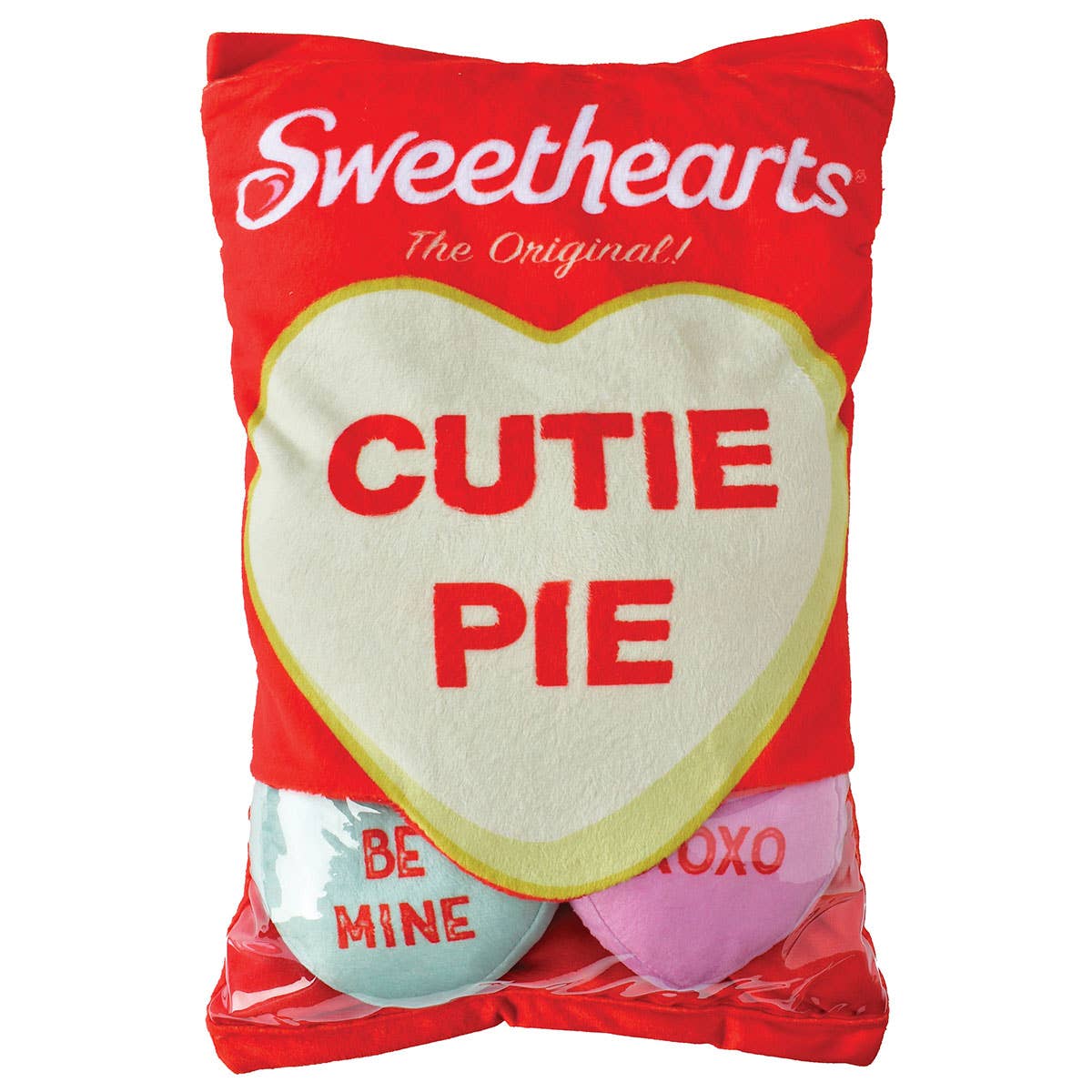 Iscream 14" Sweethearts Plush With Removeable Heart Puffs