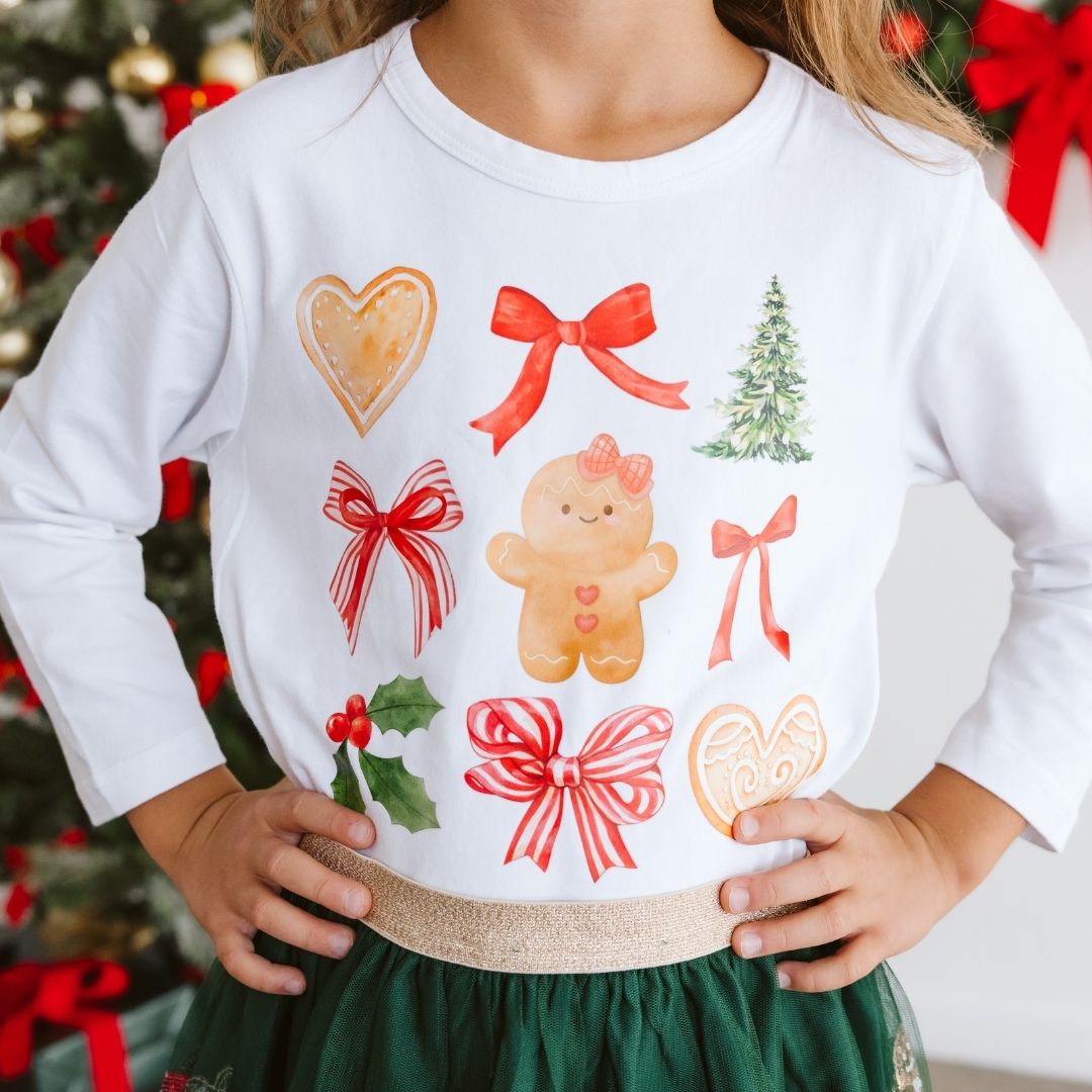 Sweet Wink Gingerbread Long Sleeve Shirt