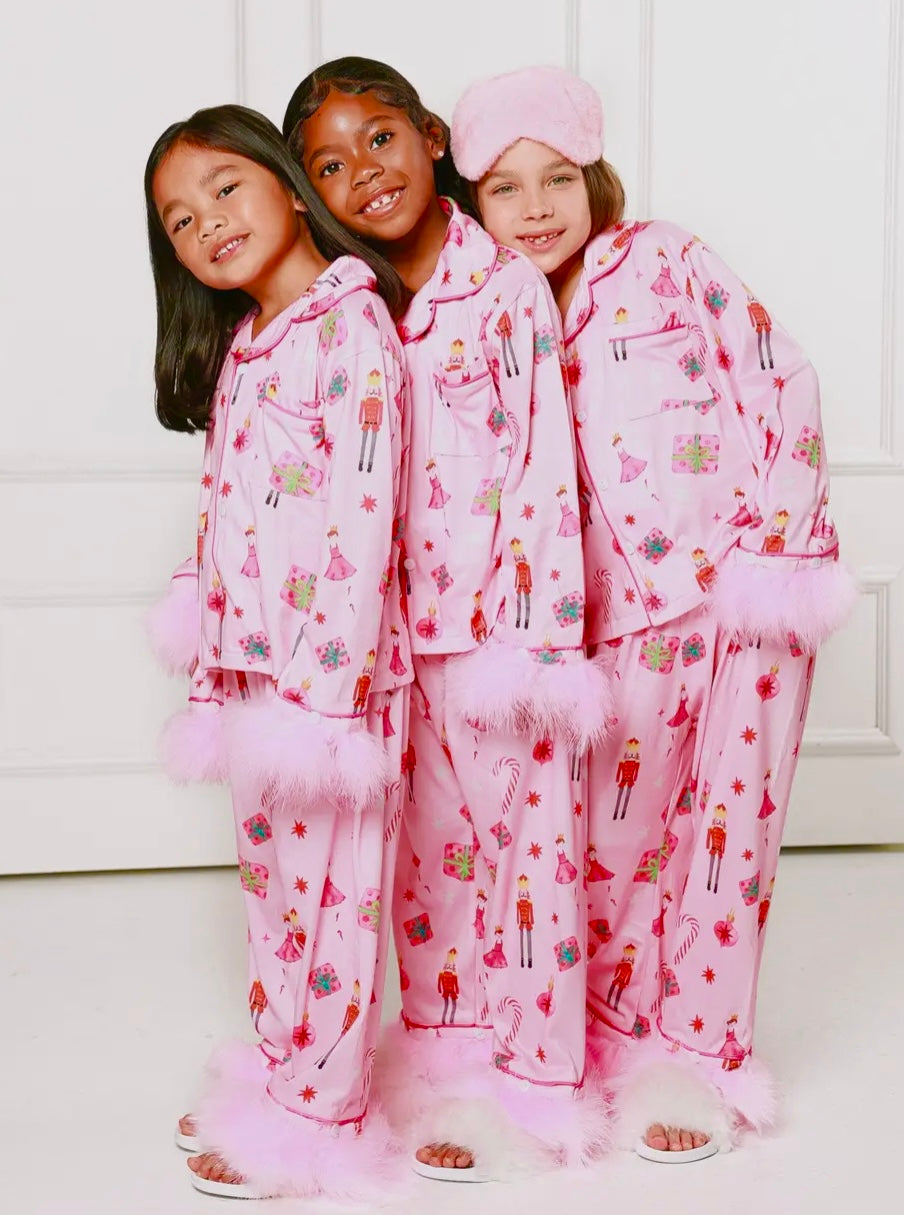 Three Wildflower Designs Nutcracker Ballet Bamboo Lounge Set-2T