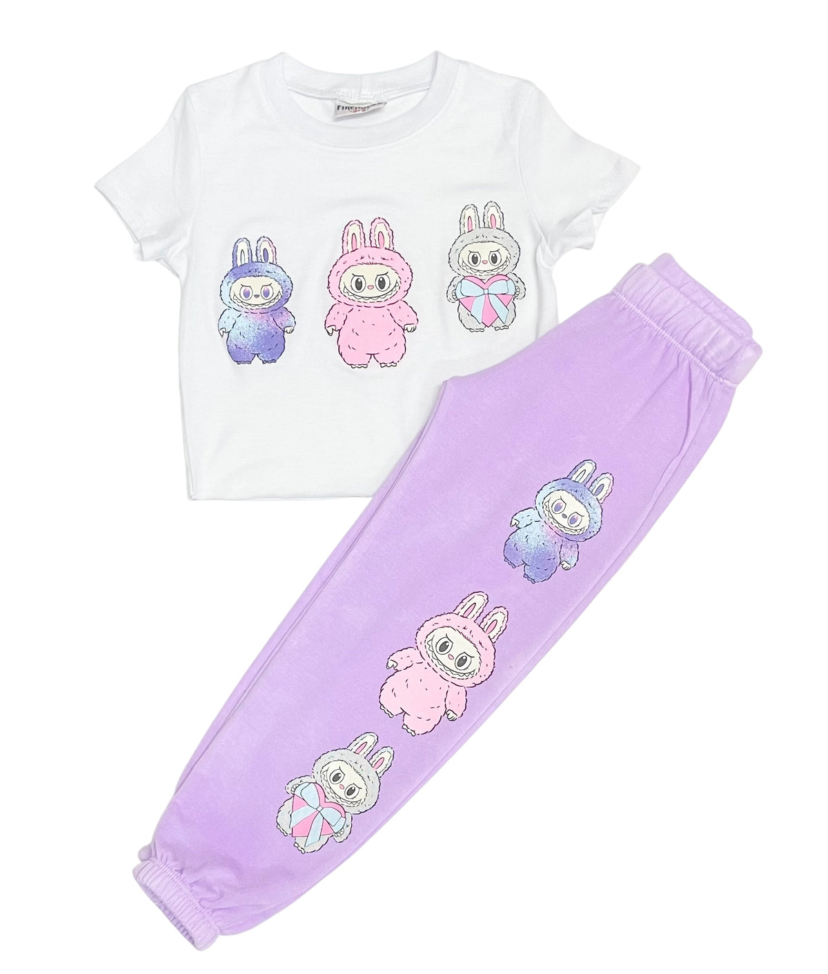 Firehouse Doll Trio Tee- White-Size 2/3