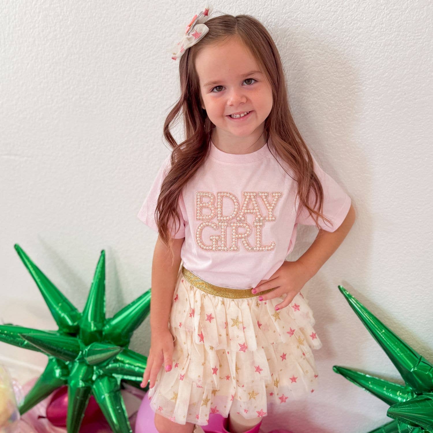 Sweet Wink Princess Crown Tulle Bow Clip