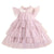 Stardust & Glitter Wednesday Tulle Dress - Mauve