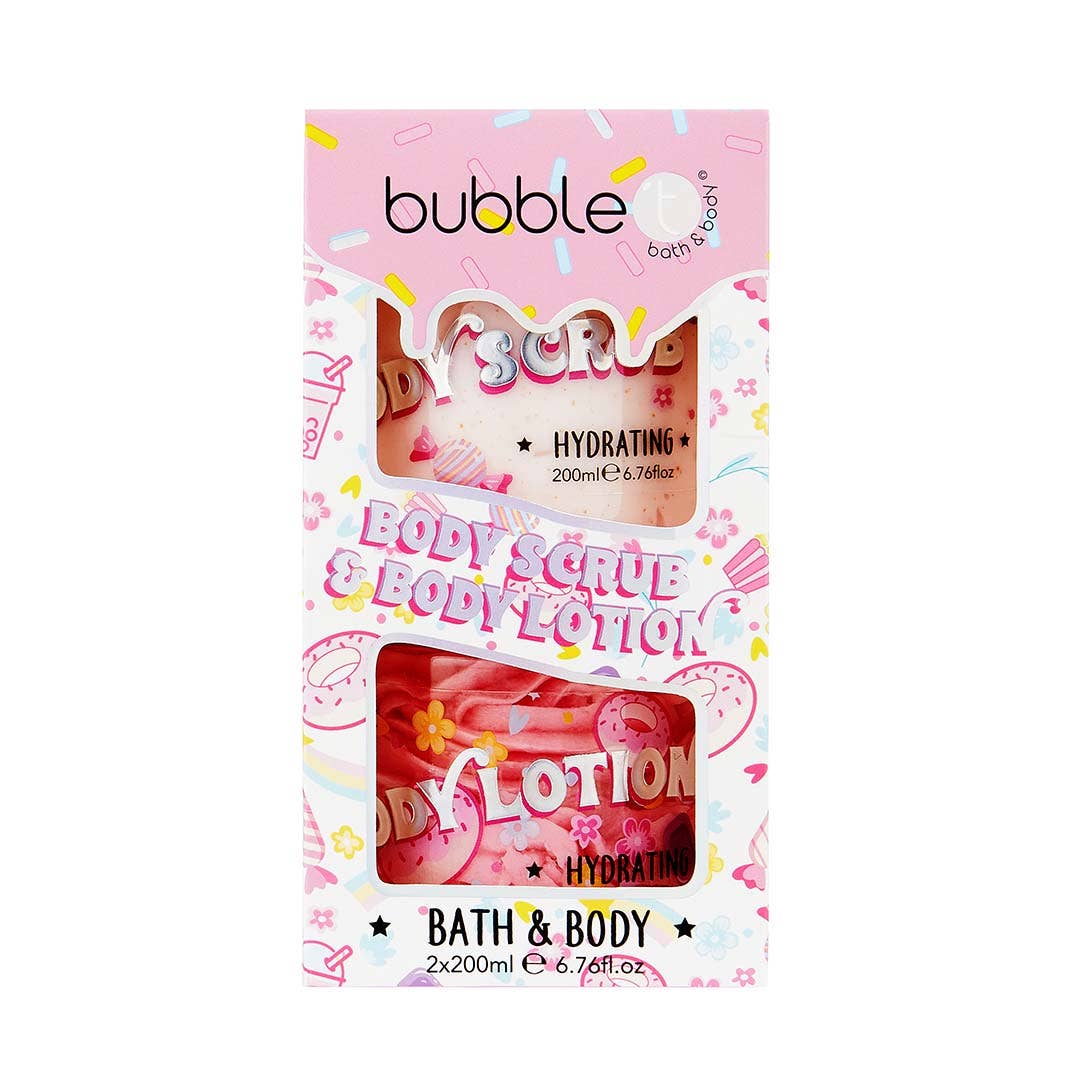 Sweet Body Scrub &amp; Body Lotion Gift Set