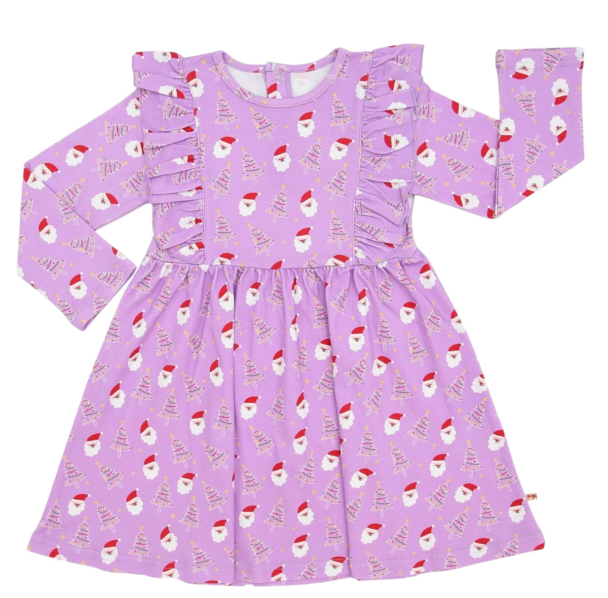 Vestido disco con estrellas de Hailey Petite - Negro