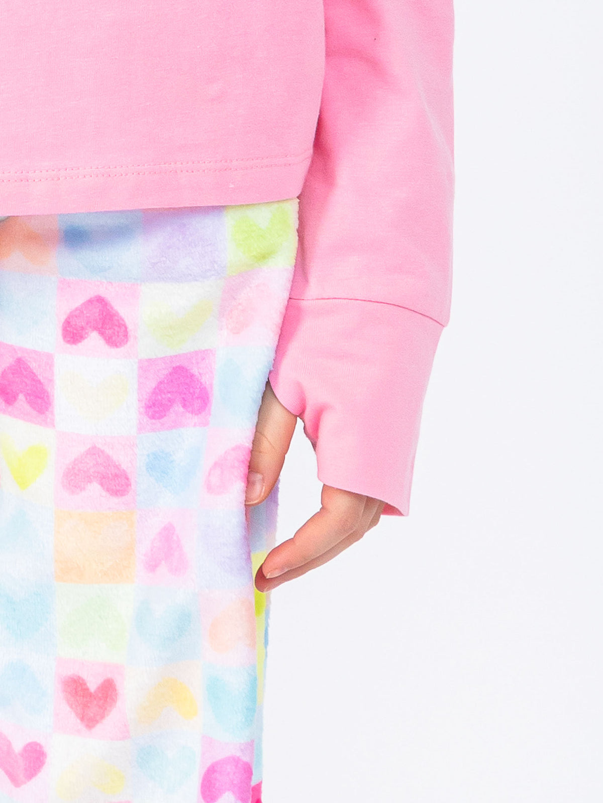 Preppy Goose Lounge Pant -Pastel Hearts