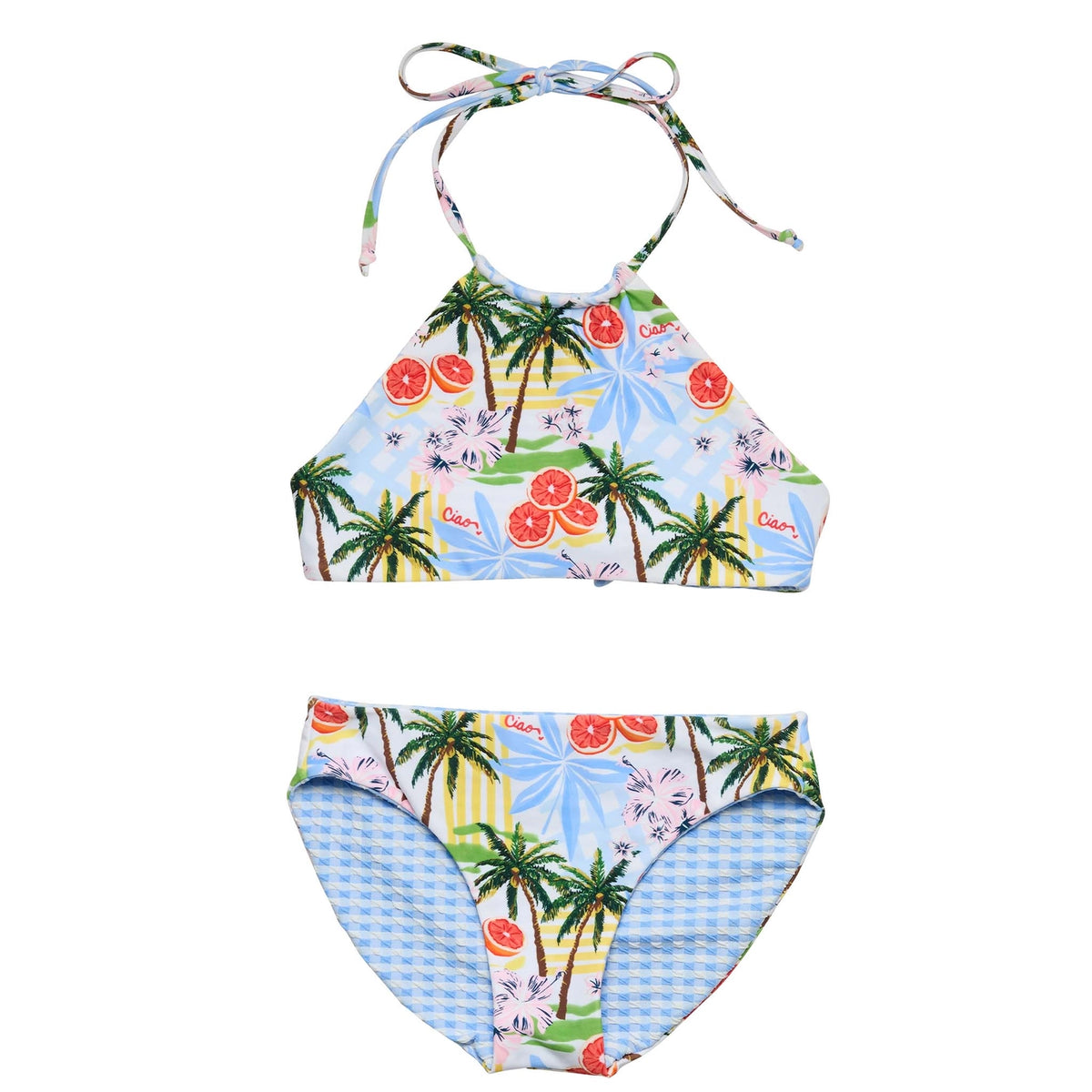 Snapper Rock Ciao Paradiso Reversible Halter Bikini
