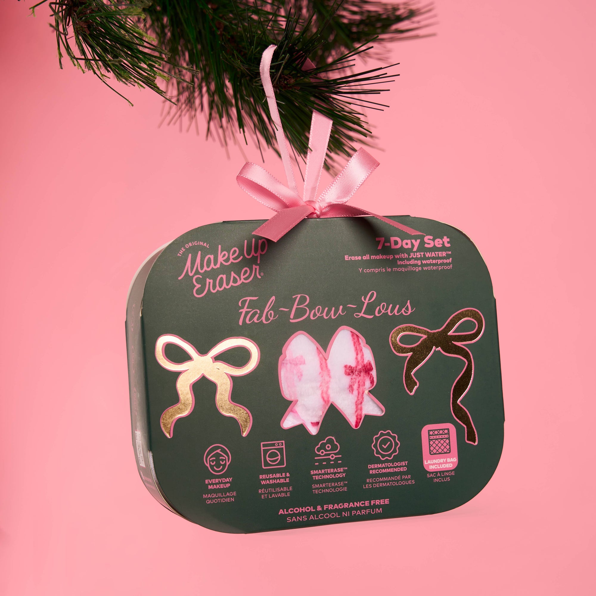 MakeUp Eraser - Fab-BOW-lous 7-Day Set |  The Whimsical Pink Bow Edit
