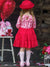 Sending You Xoxos Swiss Tulle Ruffle Dress