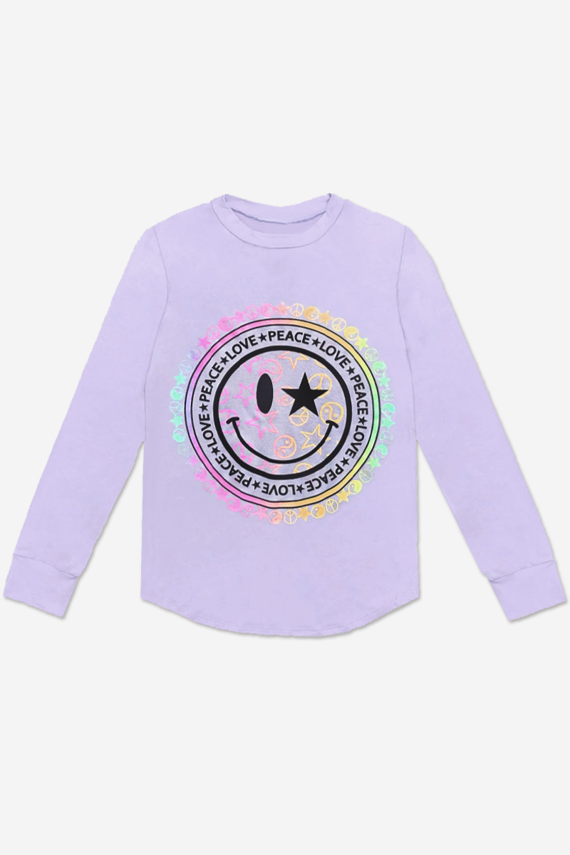 Camiseta Pixie Lavender Smile Peace