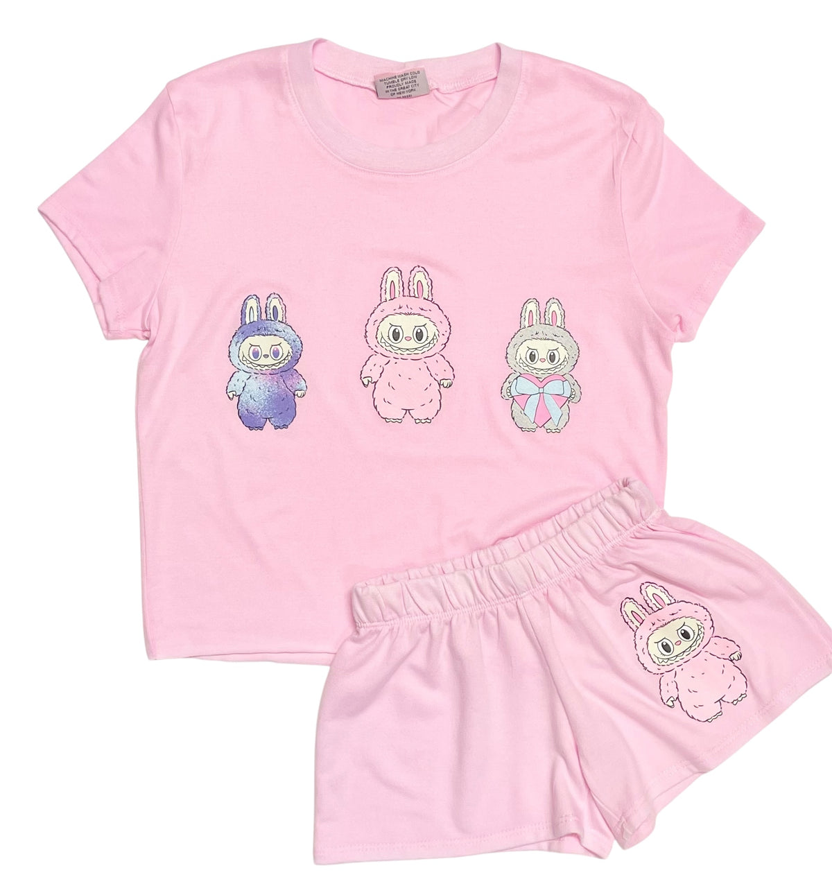 Firehouse Doll Trio Tee- Ice Pink -Size 2/3