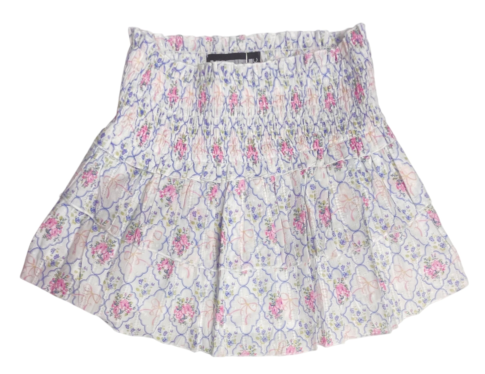 KatieJ NYC Tween Bianca Skirt- Floral Bouquet