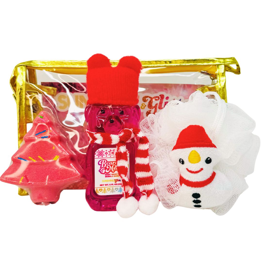 Sunshine &amp; Glitter Beary Merry Holiday Gift Set