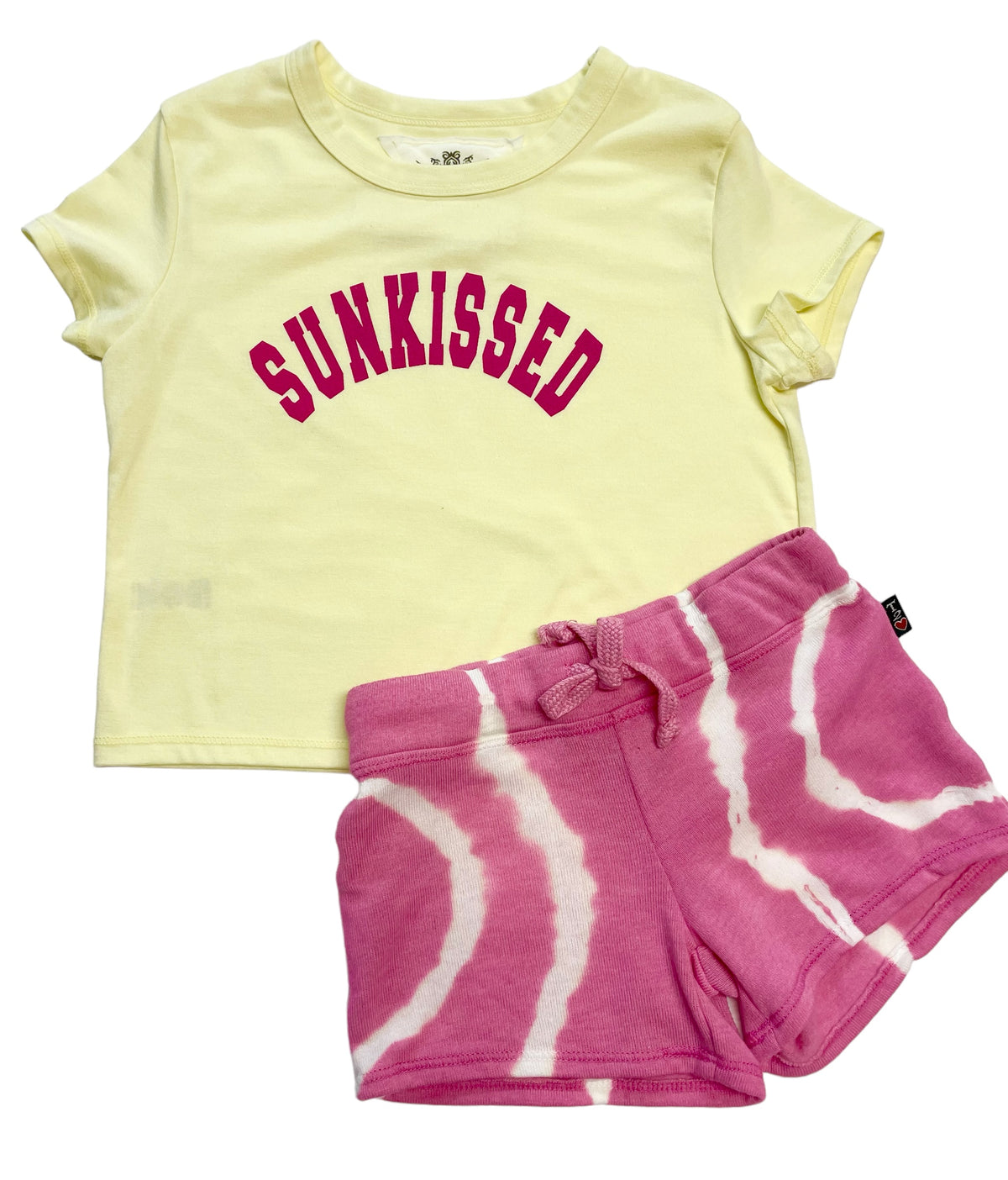 T2Love Yellow Sunkissed Boxy Tee