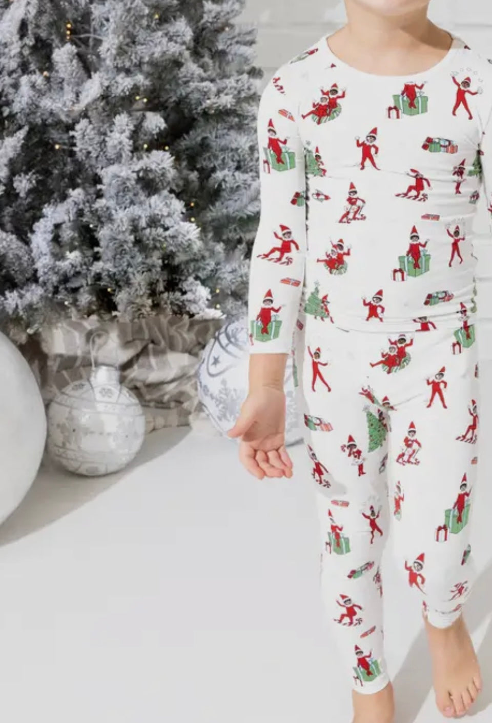 Elf On A Shelf Bamboo Pajama Set