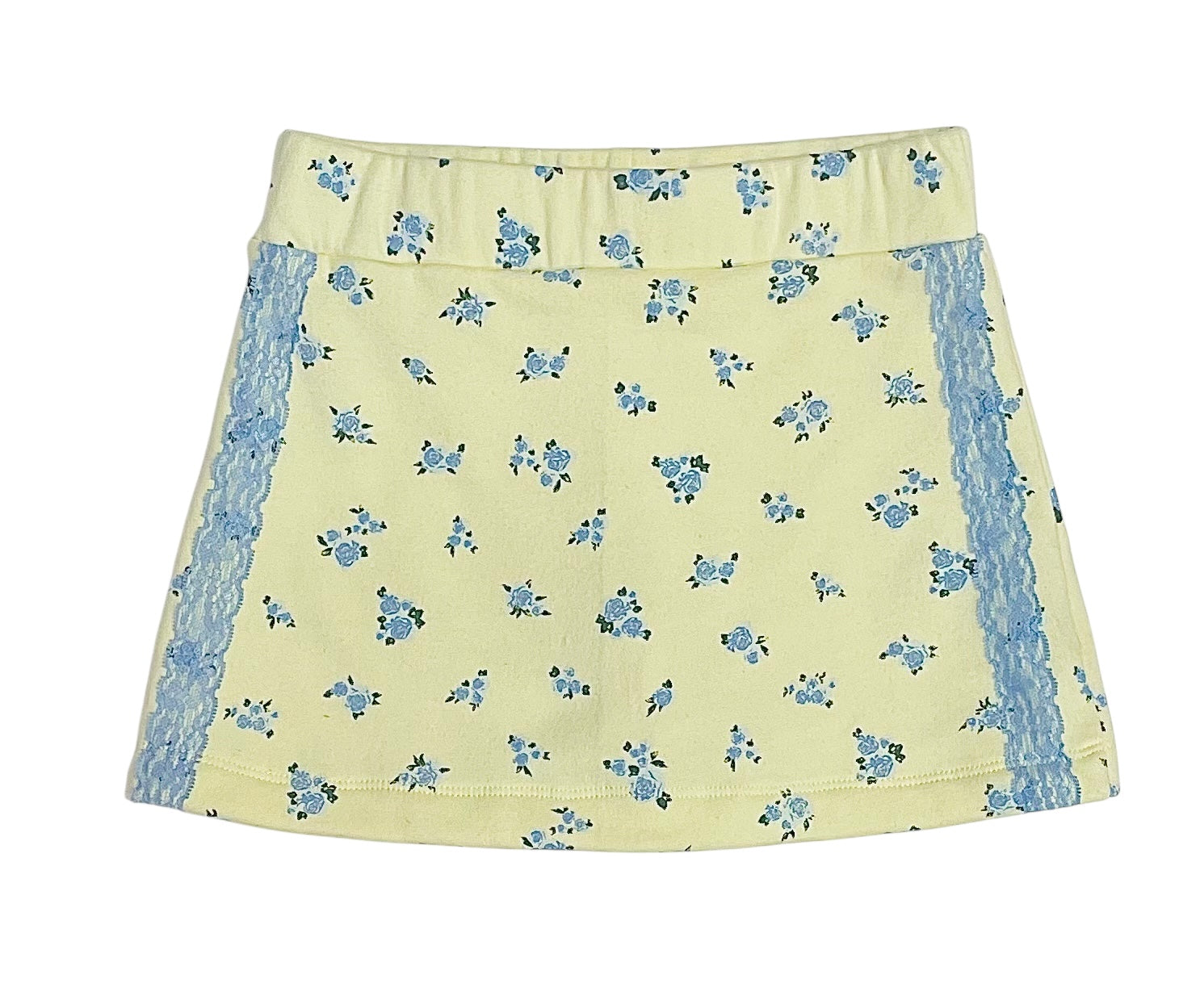 Flowers By Zoe Tween Butter Rose Print Knit Skort * Built In Shorts*