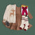 Little Stocking Co. Tree Farm Scalloped Knee High Socks