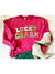 Lucky Charm St Patrick’s Day Glitter Patch Sweatshirt * Juniors*