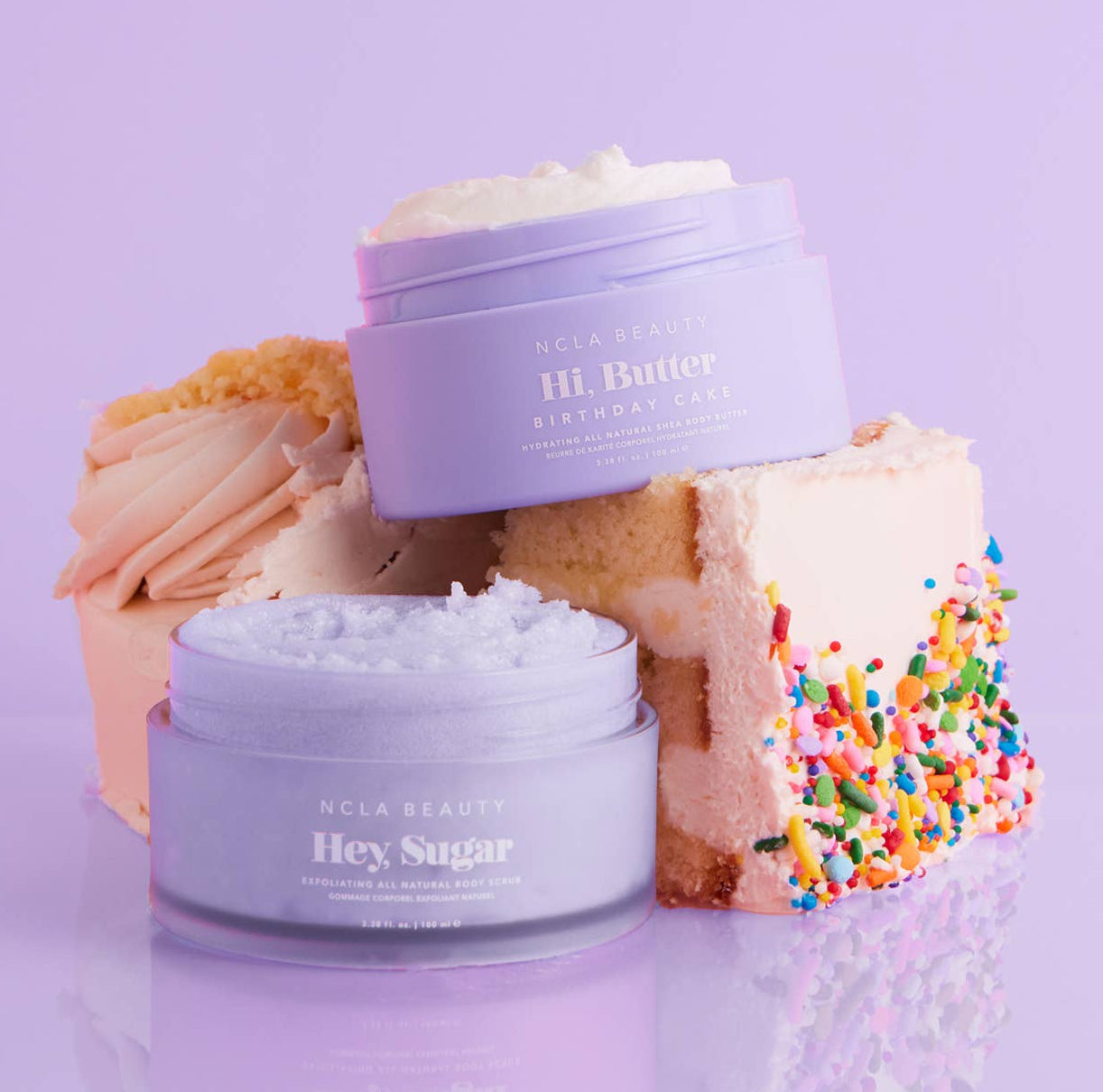 Birthday Cake Body Scrub + Body Butter Gift Set