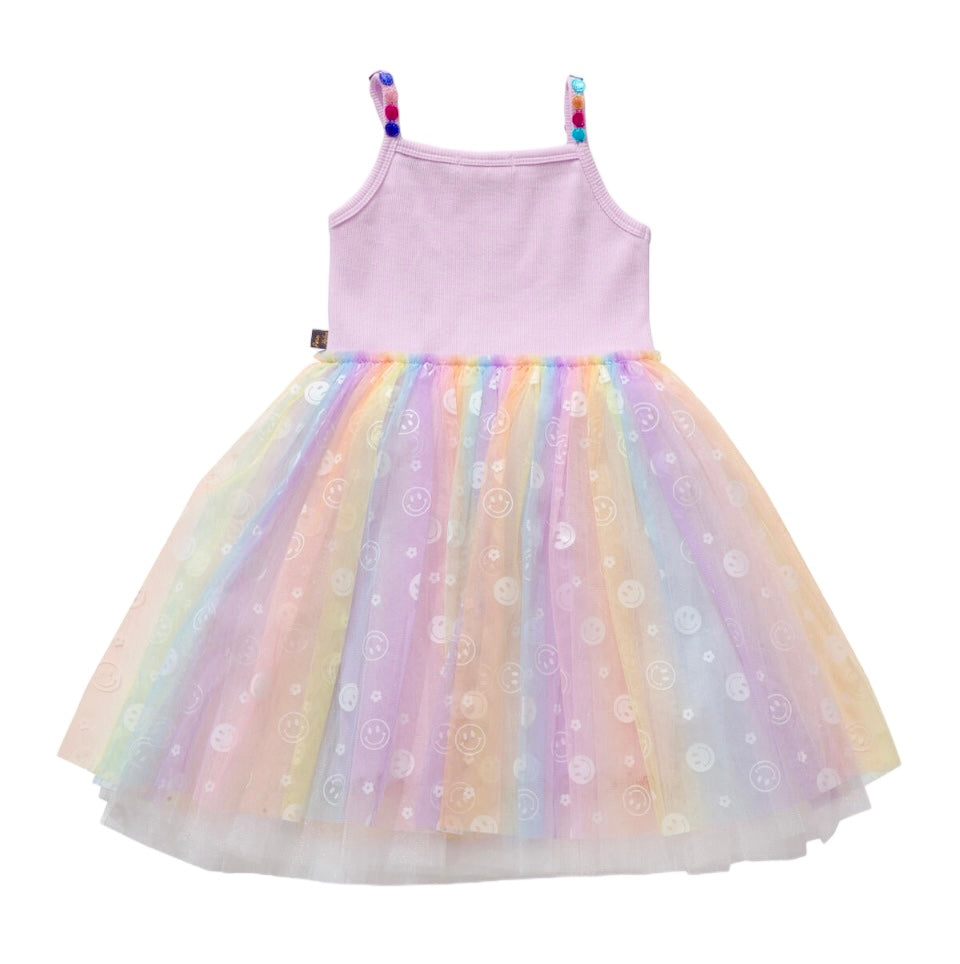 Petite Hailey Shine Smile Tutu Dress *Preorder*