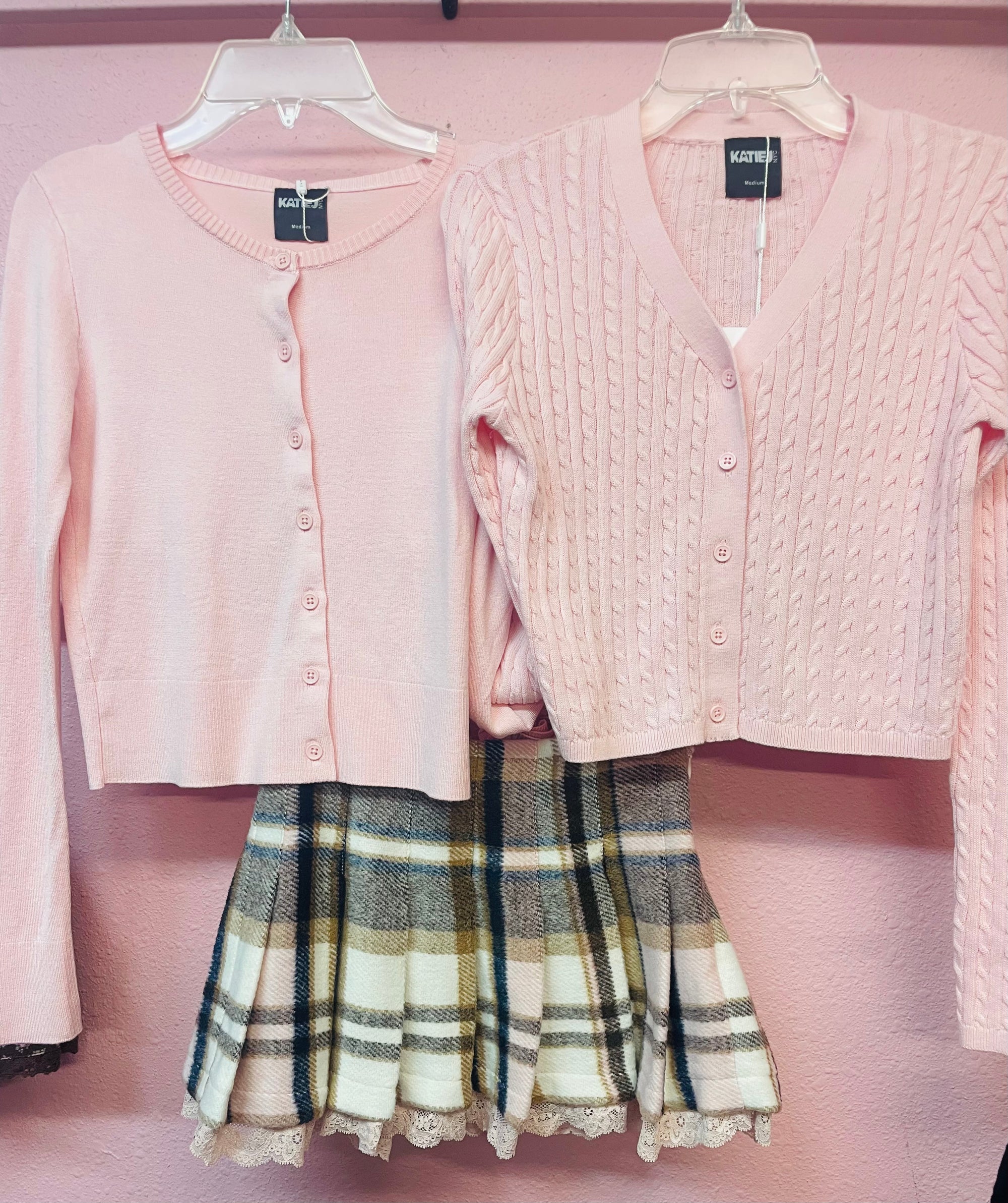 KatieJ NYC Tween Elicia Plaid Skirt