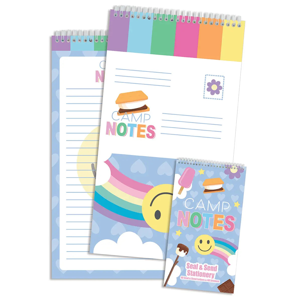 Iscream Camp Notes Seal & Send Stationery
