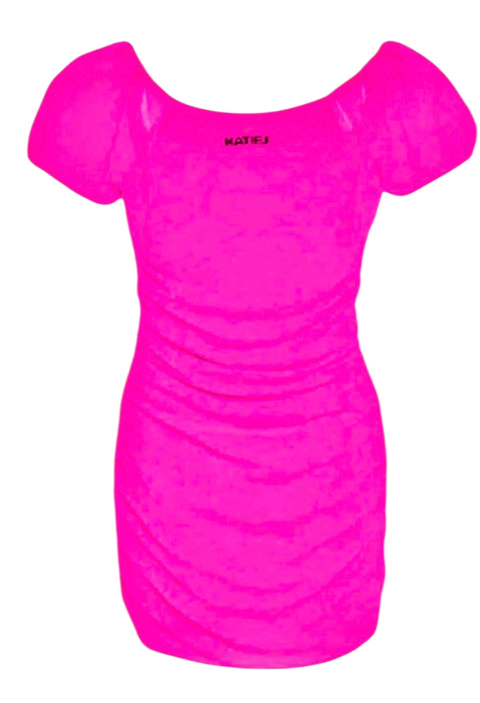 KatieJ NYC Tween Anya Dress - Hot PInk