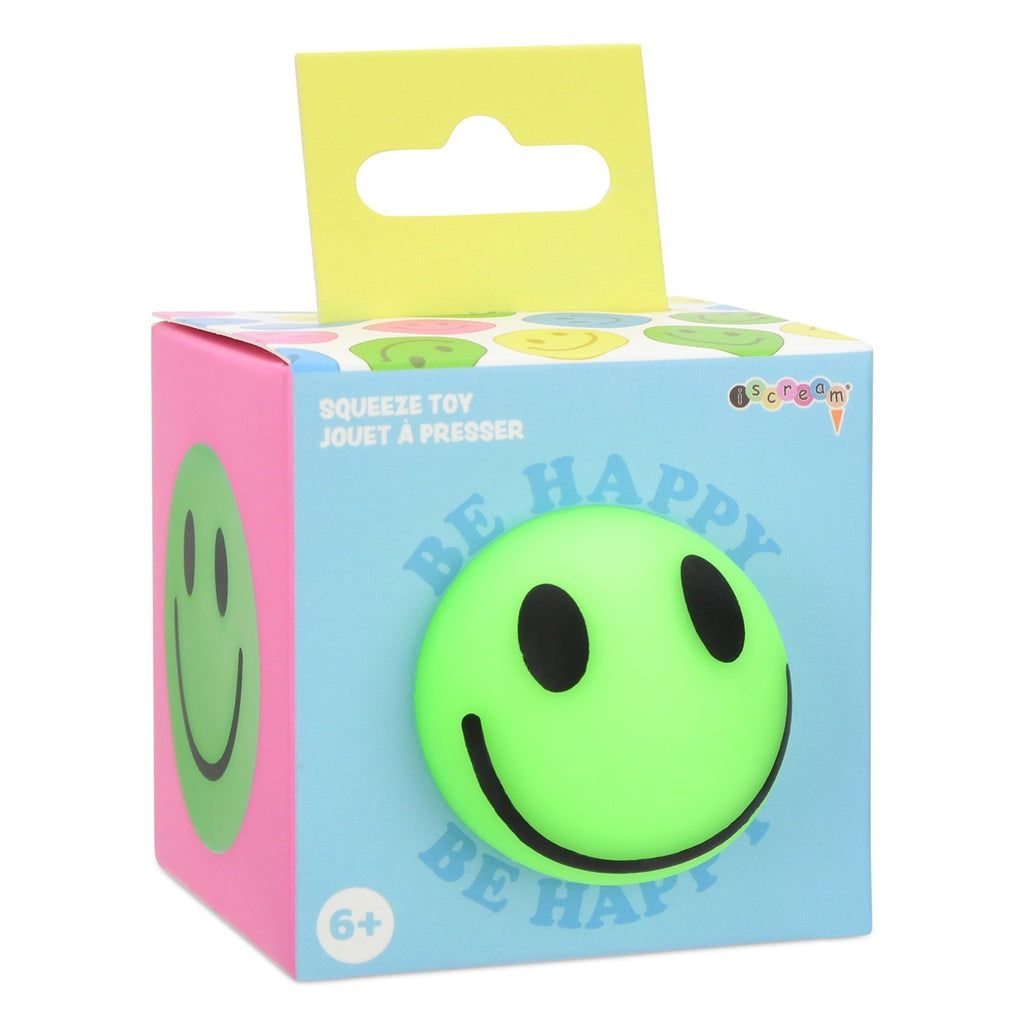 Iscream Happy Face Squeeze Toy