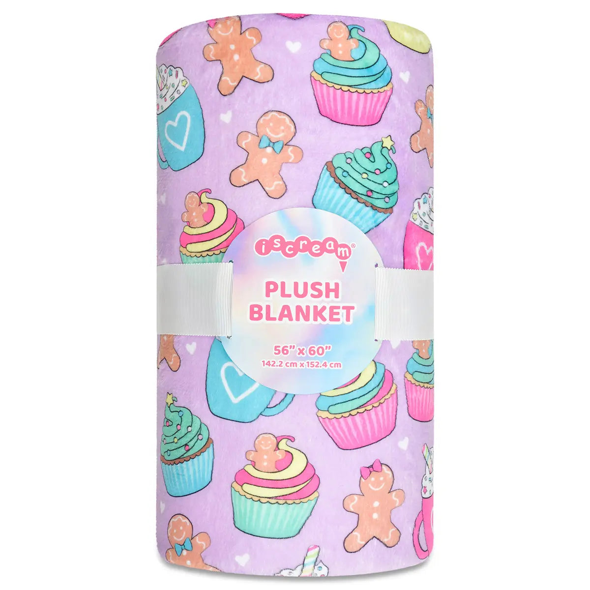 Iscream Gingerbread Bakery Plush Blanket