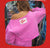 KatieJ NYC Shane Off The Shoulder Sweatshirt - Valentine’s Pink