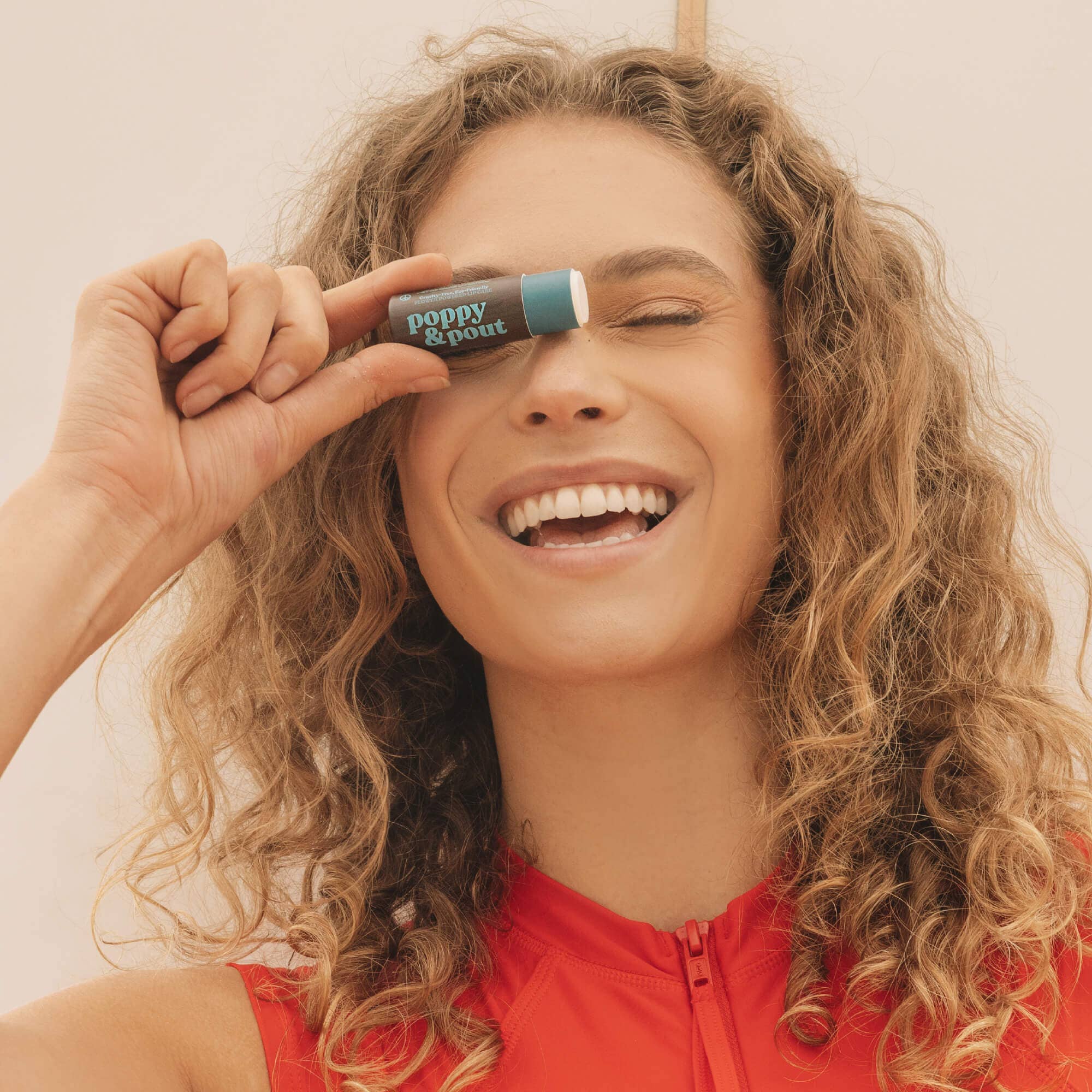 Poppy & Pout All Natural Lip Balm-Retro Surf Coconut Coast