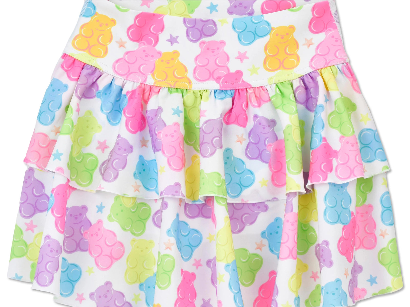 Iscream Yummy Gummy Pleated Skort * Built In Shorts *