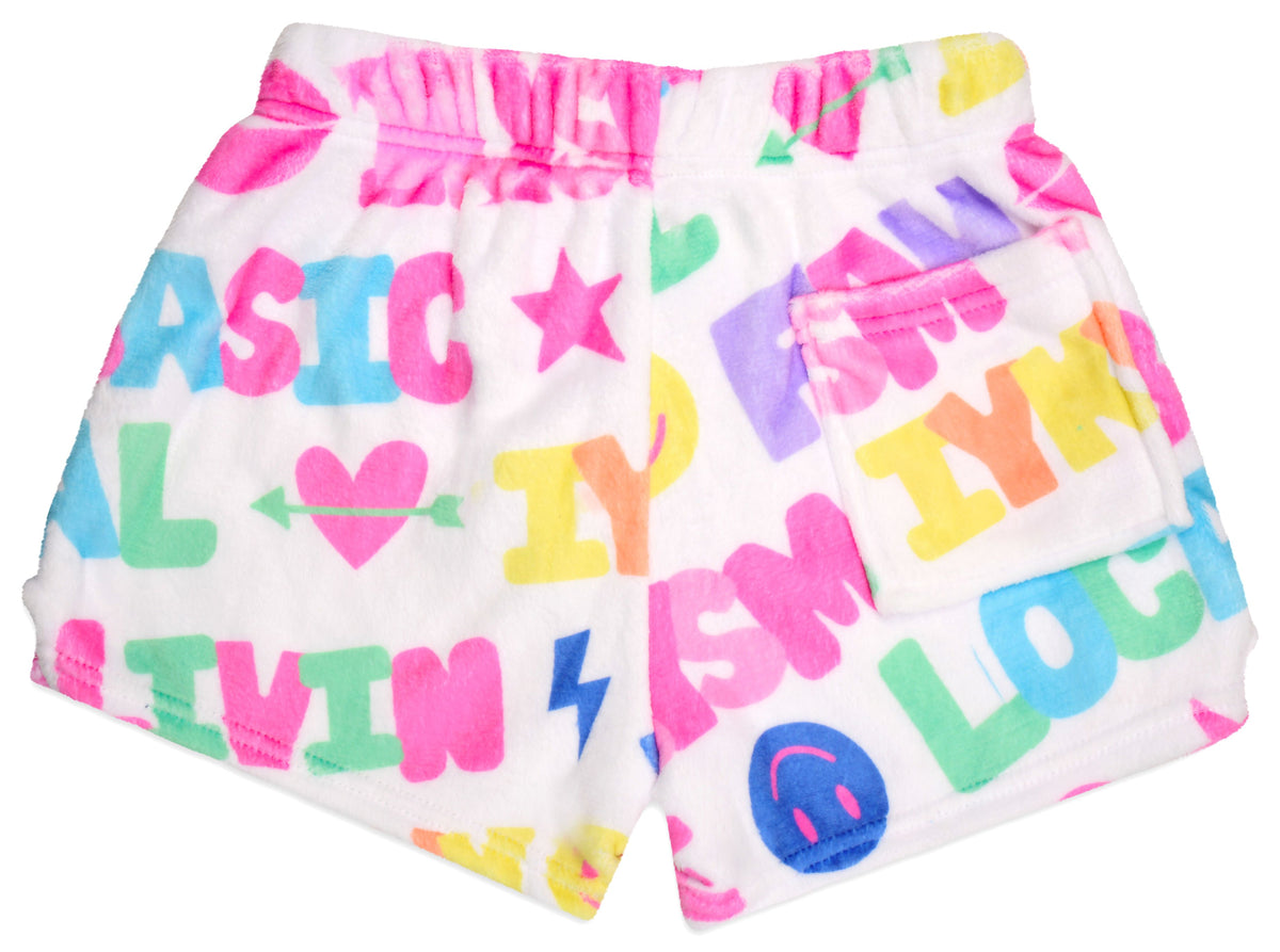 Iscream  &amp; Theme Icon Plush Shorts