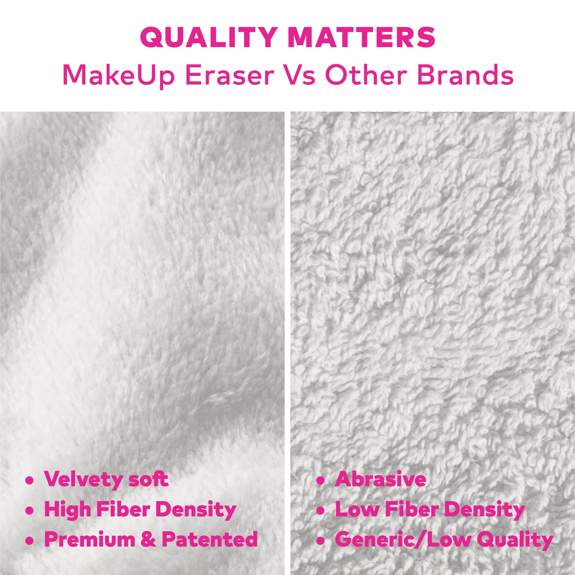 MakeUp Eraser - Teddy Bear 7-Day Gift Set & Plush Cosmetic Bag