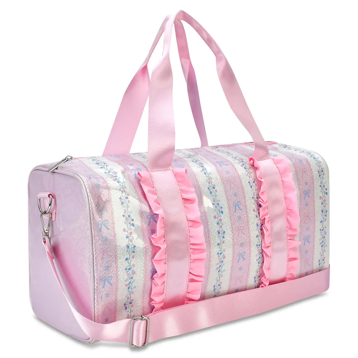 Iscream Floral Stripes Duffel Bag