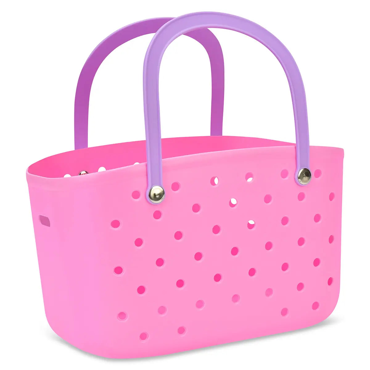 Iscream Pink & Lavender Handled Basket