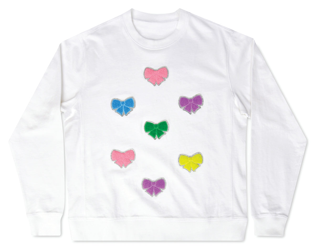 Iscream Beautiful Bows Sweatshirt * Kids &amp; Adult *