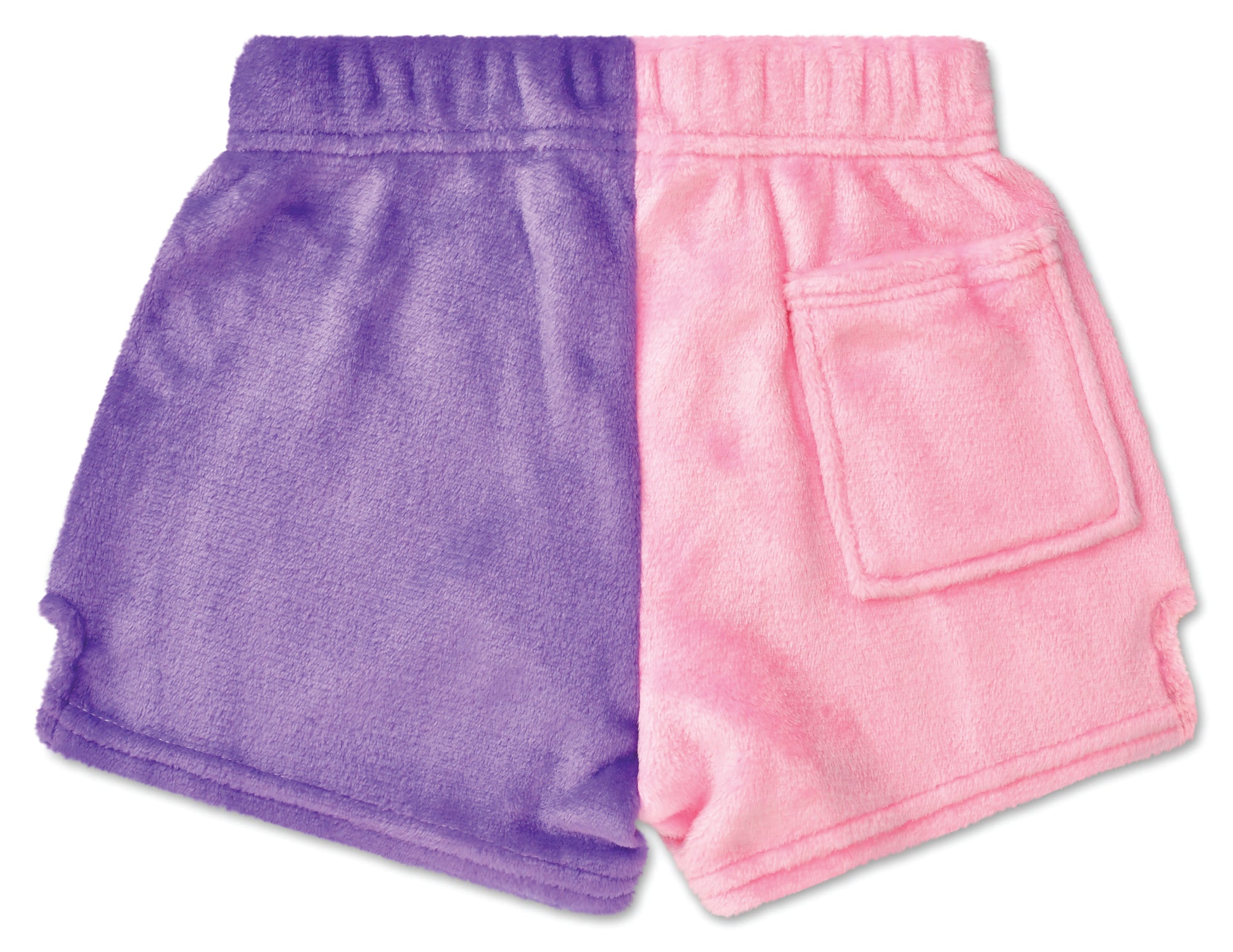 Iscream Bow Color Block Plush Shorts