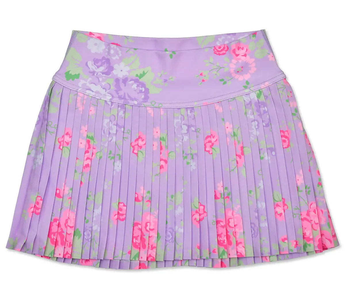 Iscream Forever Floral Pleated Skort * Built In Shorts *