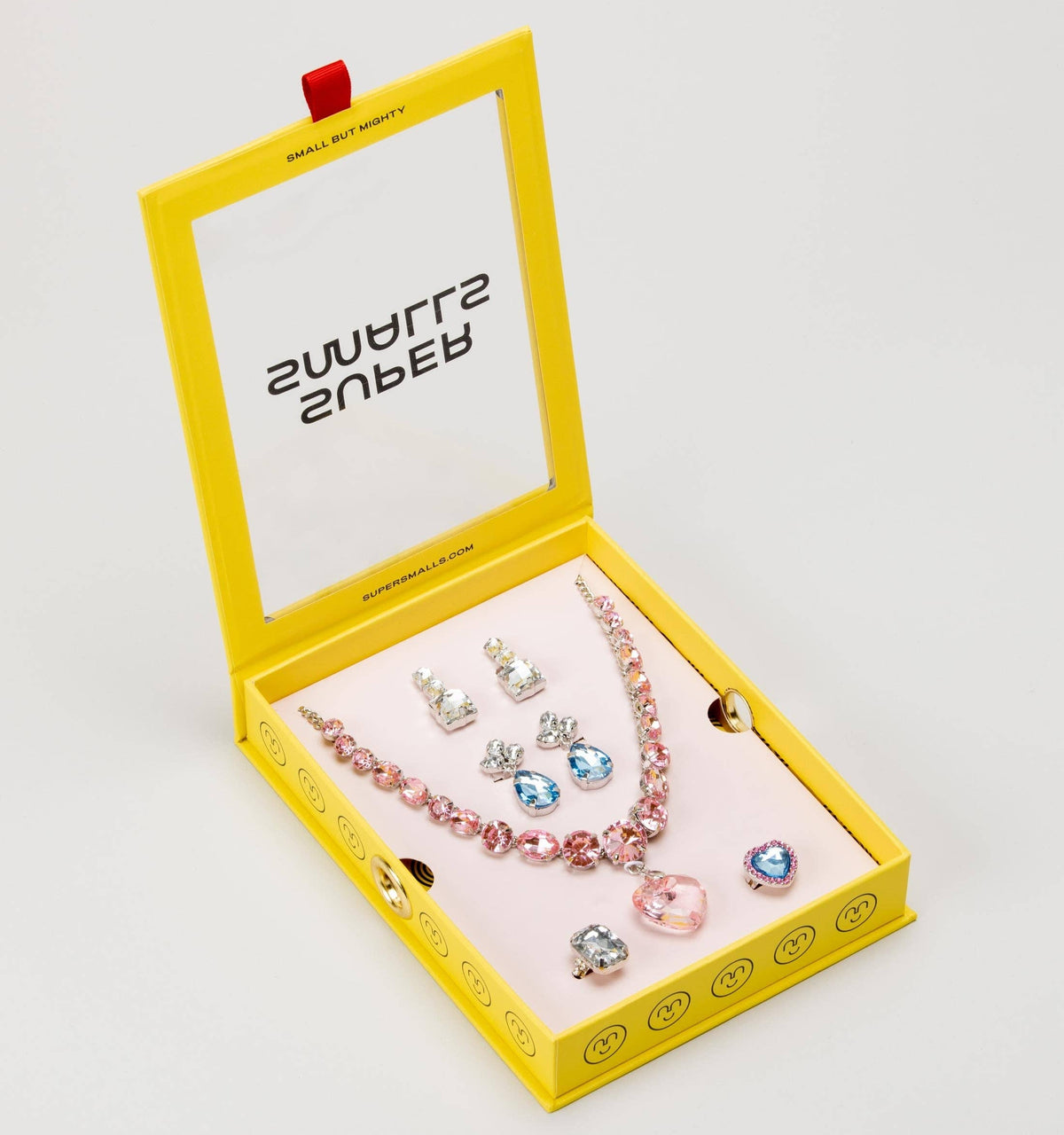 Super Smalls - Pink &amp; Blue Big Presentation 7pc Jewlery Set