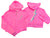 Firehouse Clothing Bolt Zip Up Hoody  - Neon Pink