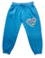 Pantalón deportivo con estampado Swiftie de Firehouse Clothing - Azul neón