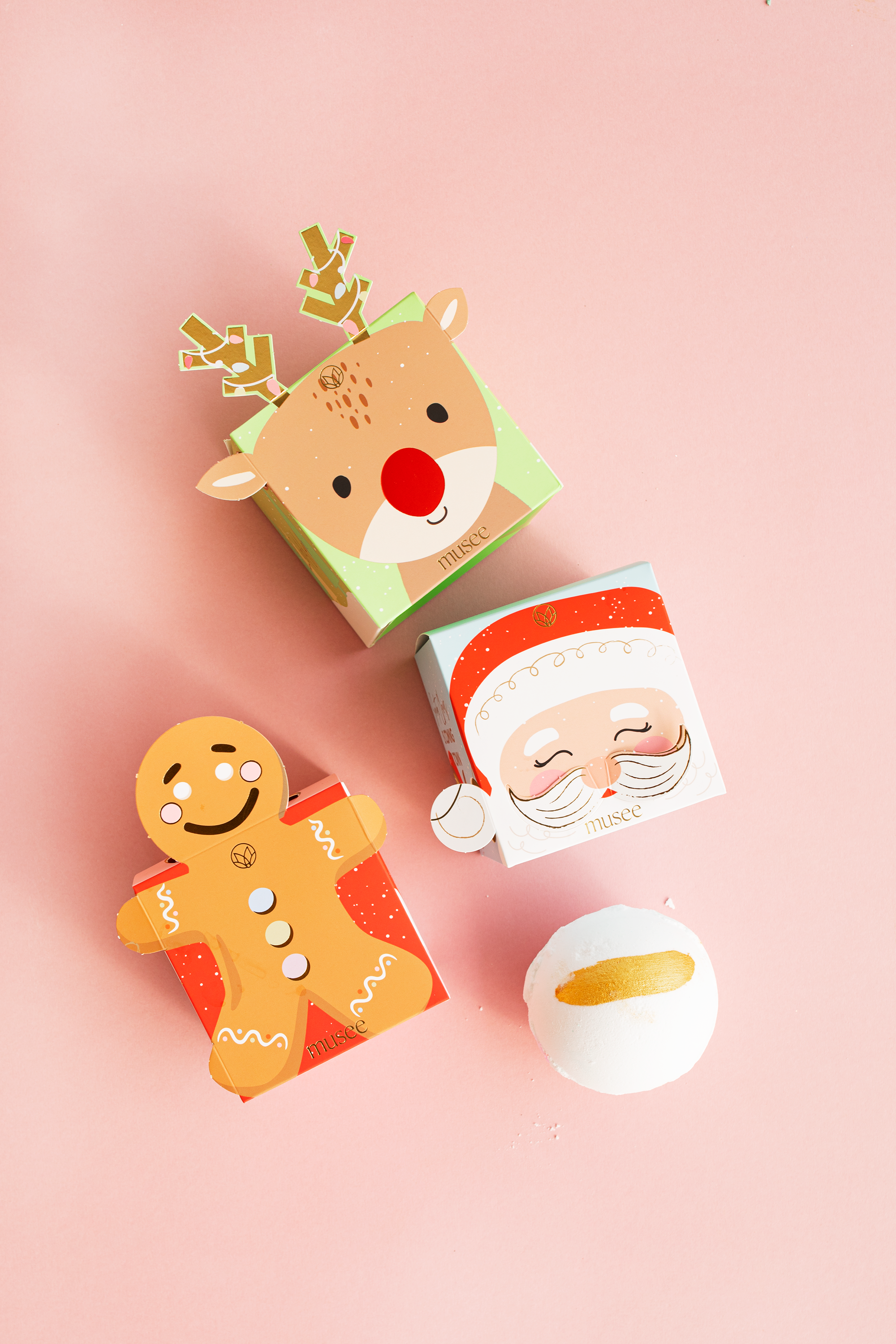 Musee - Gingerbread Surprise Inside Holiday Boxed Bath Balm