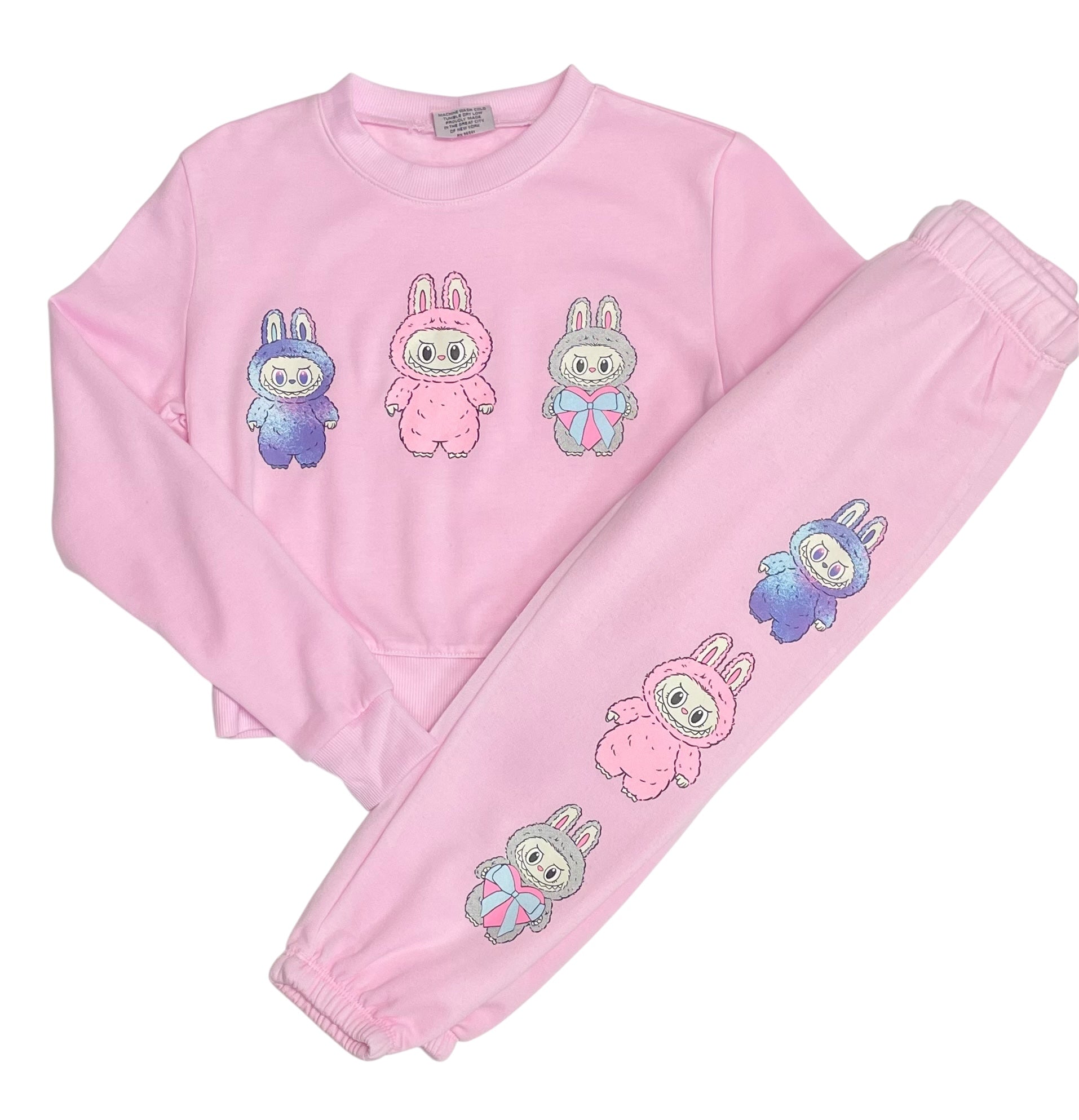 Firehouse Clothing Doll Trio Sweatpant - Ice Pink