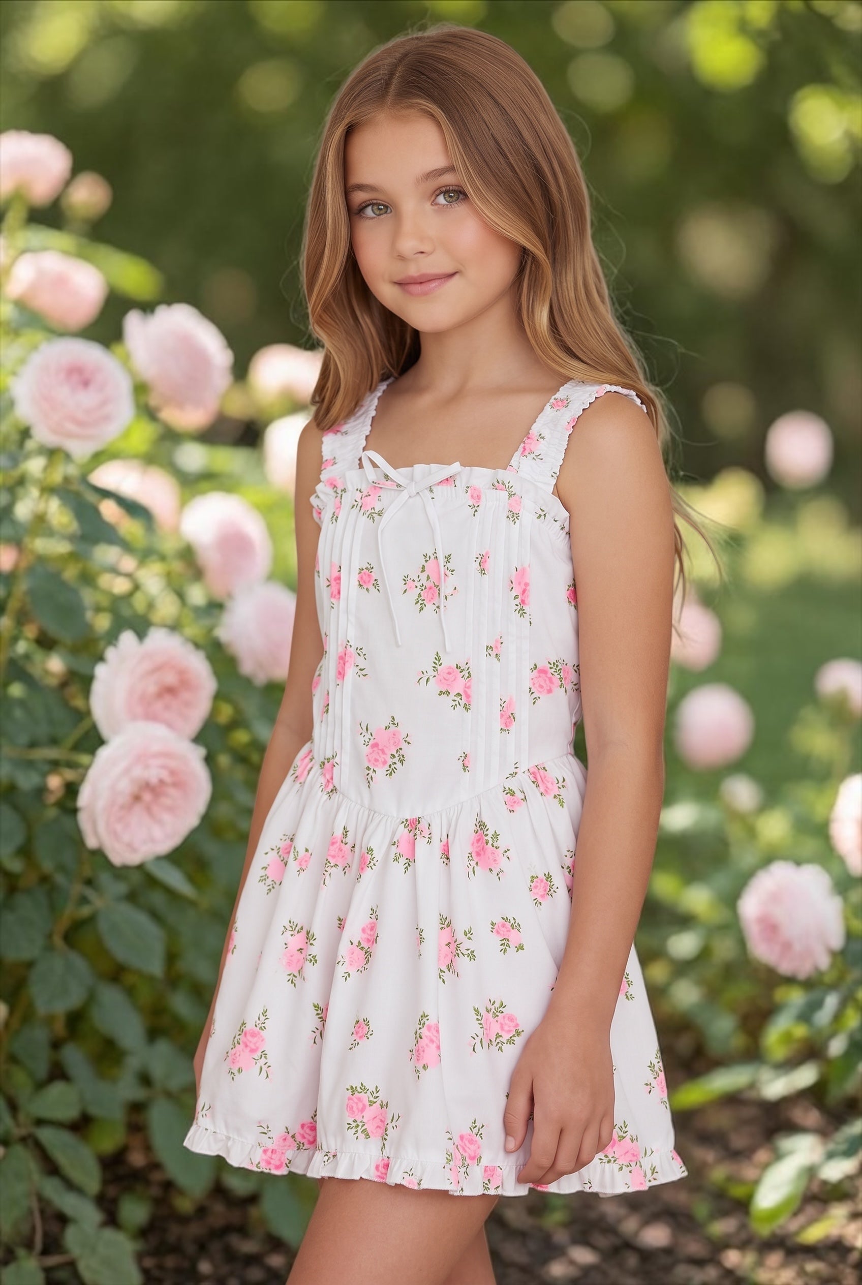 Flowers By Zoe Cabbage Rose Dress